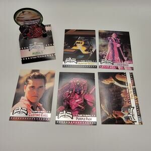 1995 Fleer Ultra MM Power Rangers Movie Cards Lot of 7 Alpha 5 Die-Cut Ivan Ooze